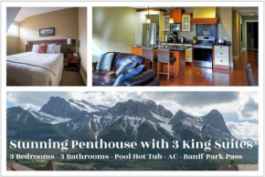 Luxury Penthouse Suite -1650ft² - 3 King Suites